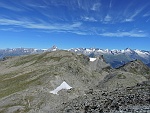 Dalla vetta l'Oberland Bernese..... spicca l'affilato Bietschhorn !!